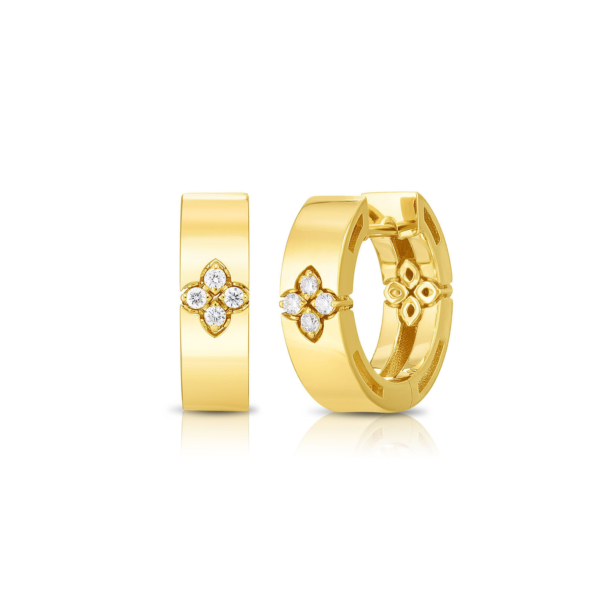 Love hoop earrings hot sale