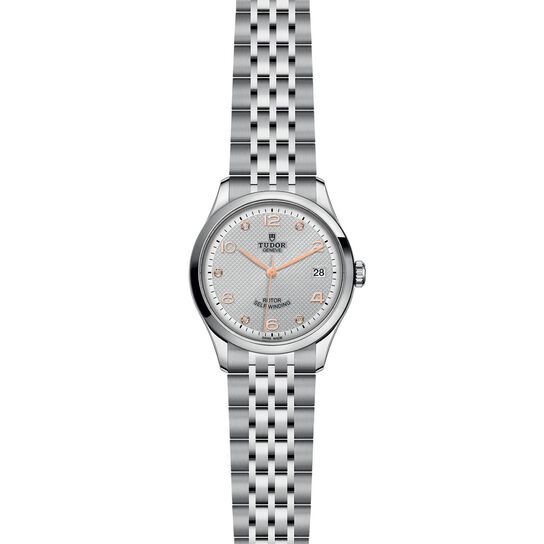 TUDOR 1926 36 mm automatique en acier inoxydable et diamants image number 1