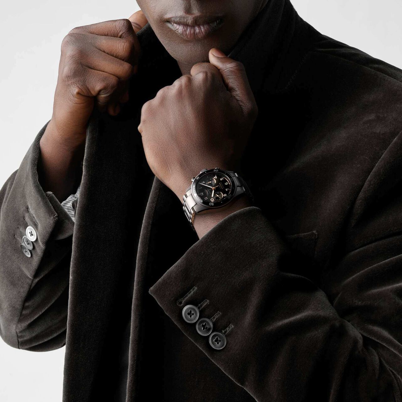 Longines Spirit Flyback Automatic Chronograph 42 mm Stainless Steel L3.821.4.53.6 Model image number 1