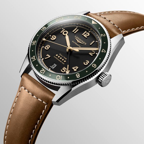 Spirit Zulu 39 mm GMT automatique en acier inoxydable
