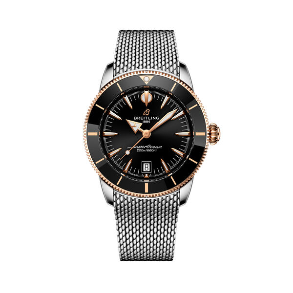 SuperOcean Heritage B31 42 mm automatique en acier inoxydable et or rouge