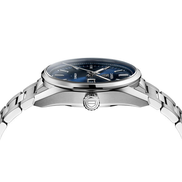 Carrera 41 mm automatique en acier inoxydable