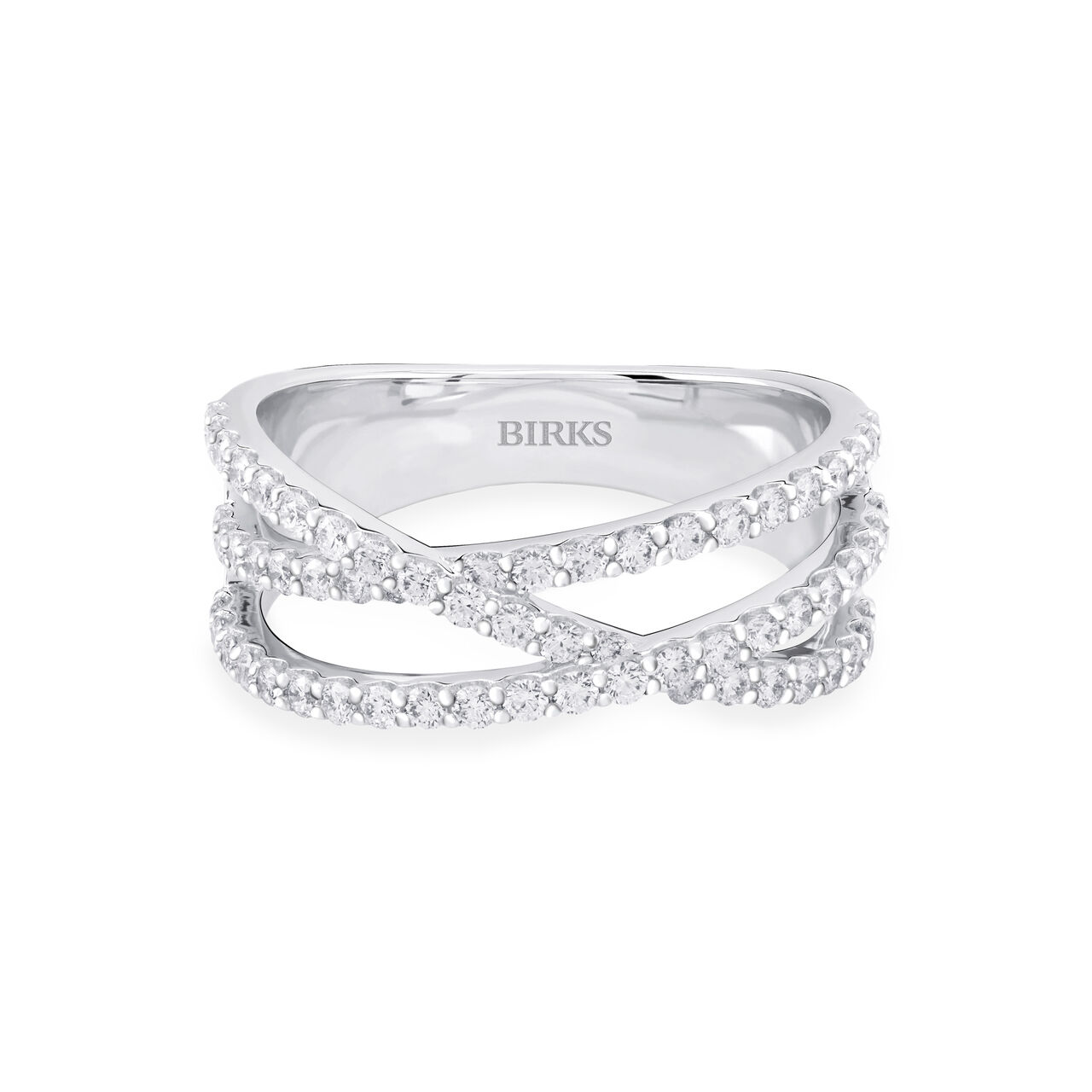 450016187002 birks rosée du matin diamond ring front image number 0