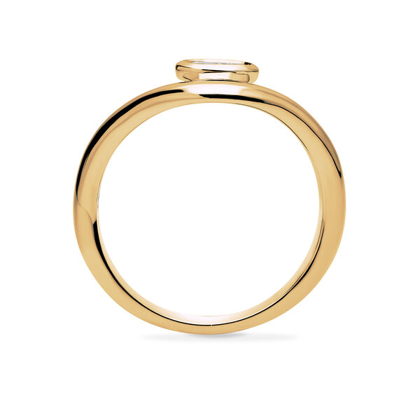 Yellow Gold Diamond Ring