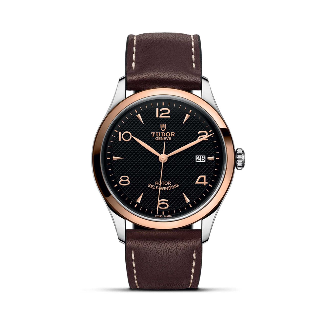 Tudor 1926 39Mm Steel Case Rose Gold Bezel image number 0