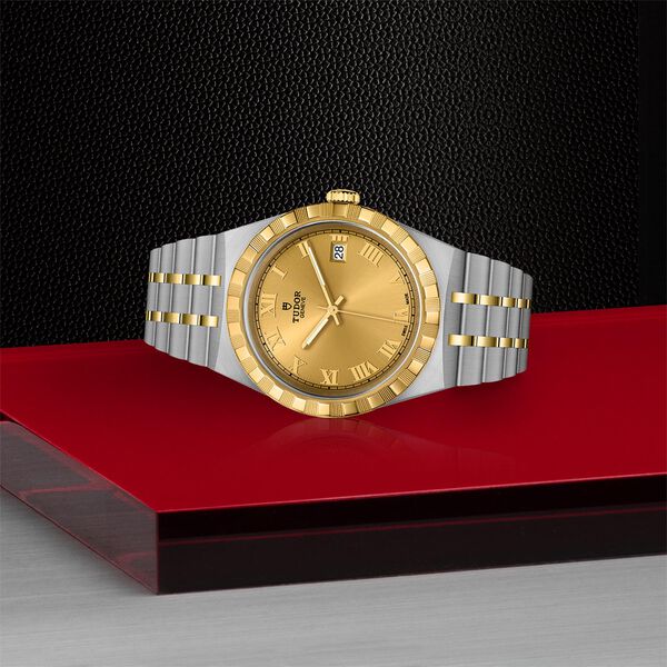 TUDOR Royal Automatic 38 mm Yellow Gold and Stainless Steel