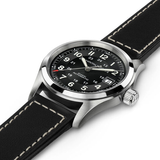Hamilton Khaki Field 38 mm automatique en acier inoxydable image number 3