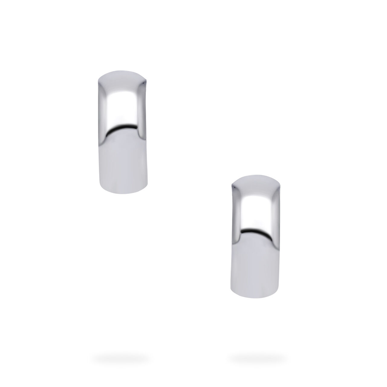 Birks Essentials Sterling Silver 13 &times; 5 mm Hoop Earrings image number 2