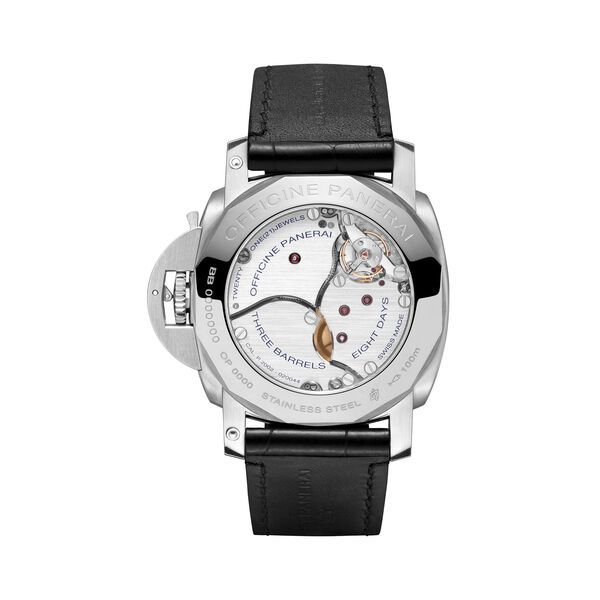 Luminor 8 Days Power Reserve GMT Steel Manual 44mm