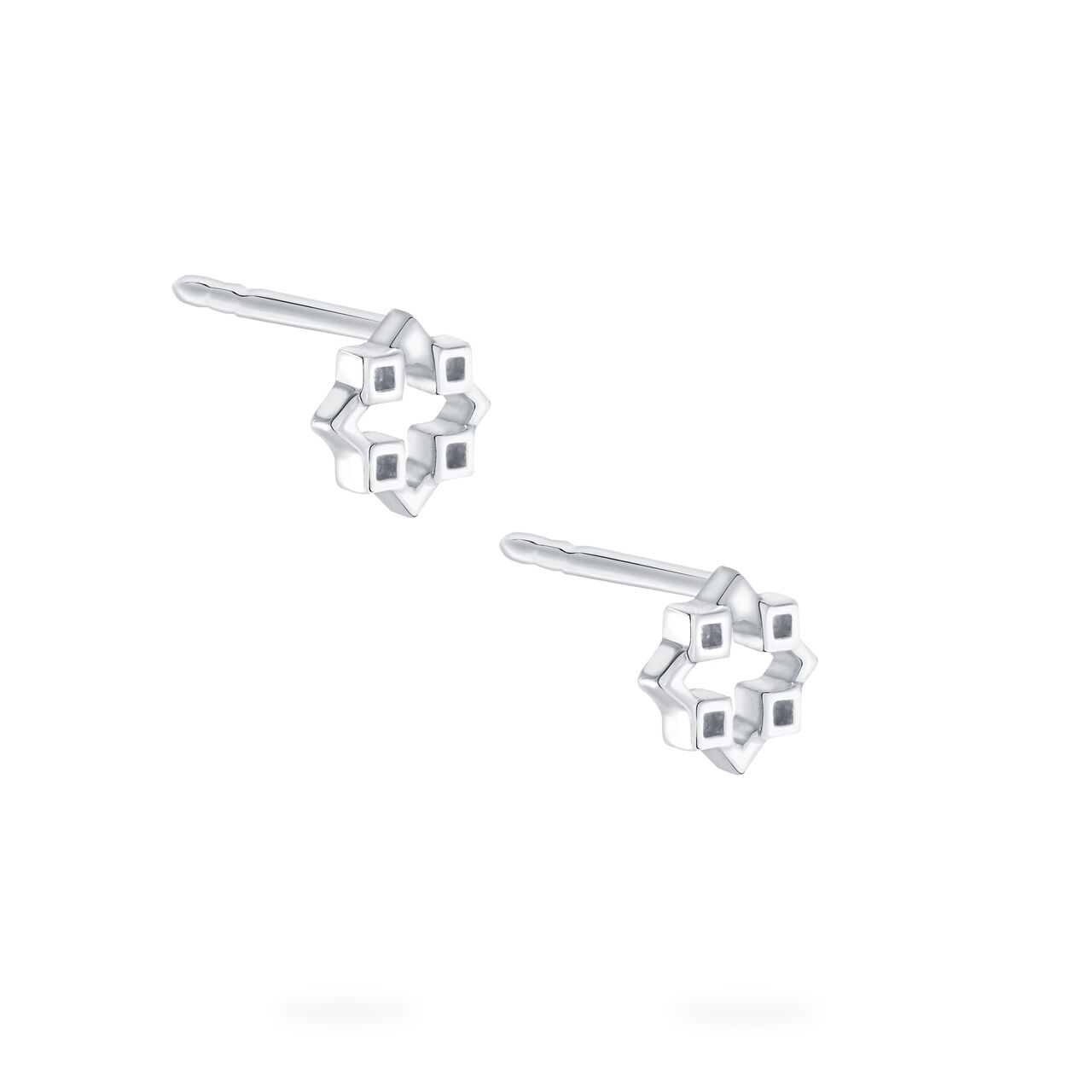 bijoux birks iconic silver muse earrings image number 3