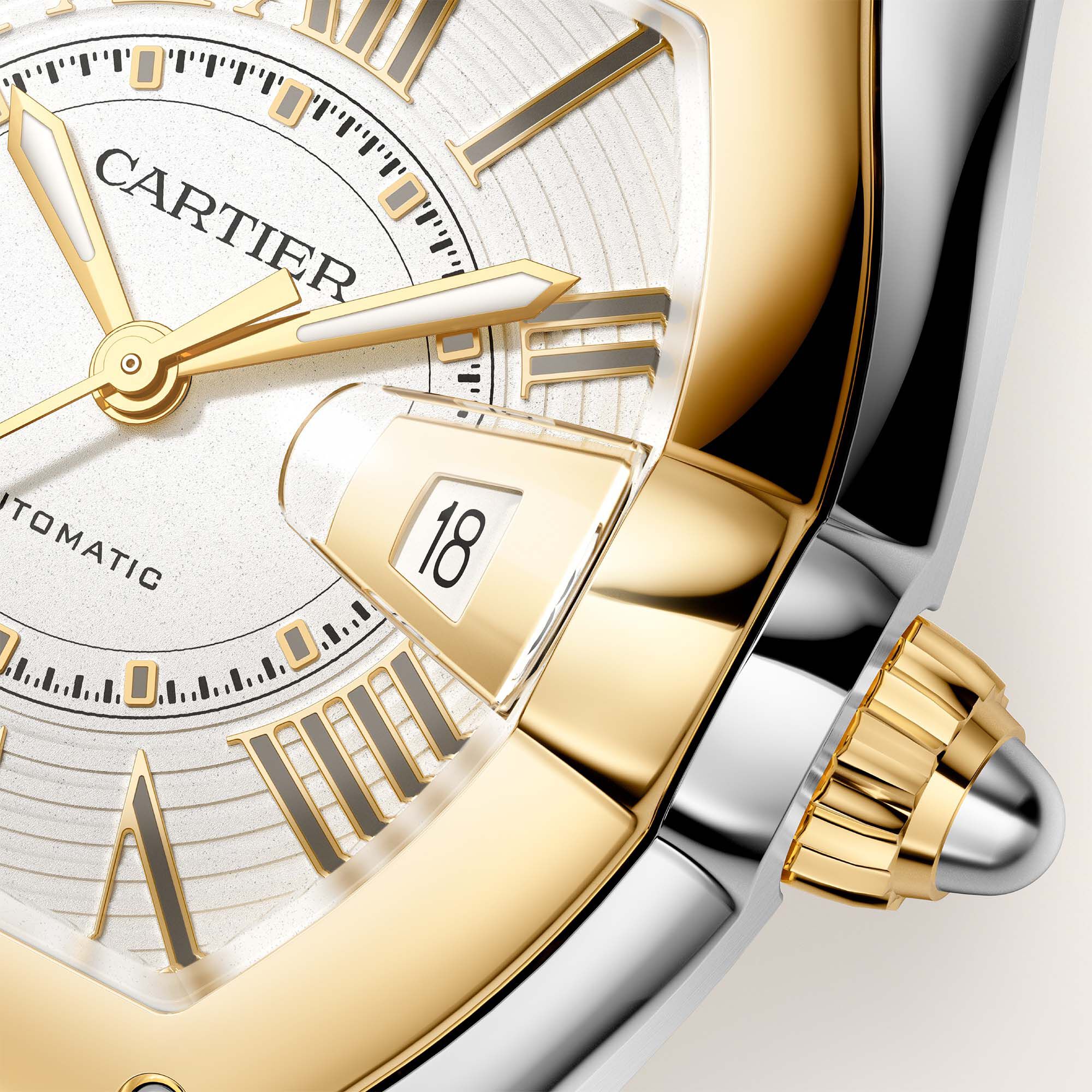 Roadster Large Automatic 47 X 39 mm Yellow Gold and Stainless Steel