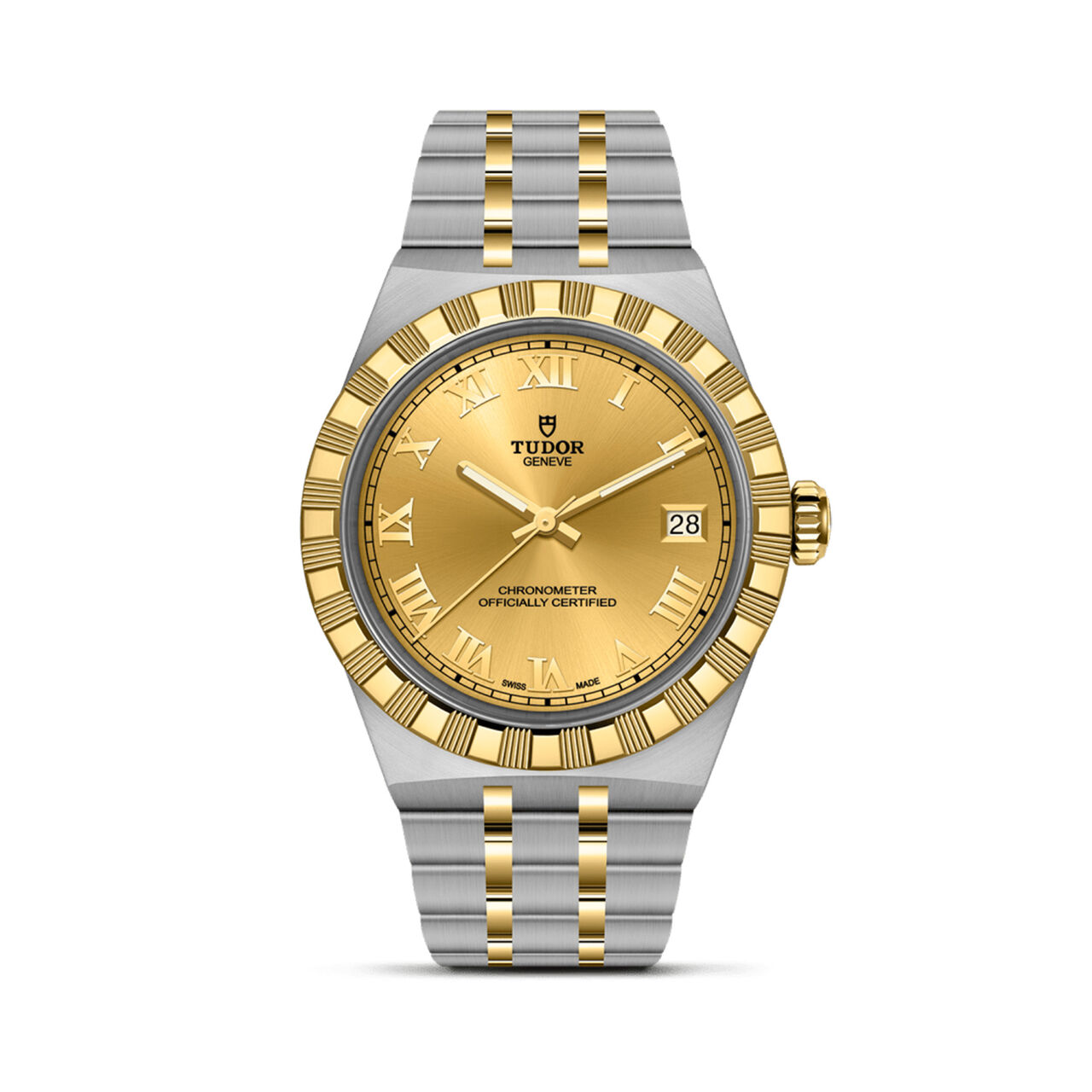 TUDOR Royal Automatic 36 mm Stainless Steel and Yellow Gold image number 0