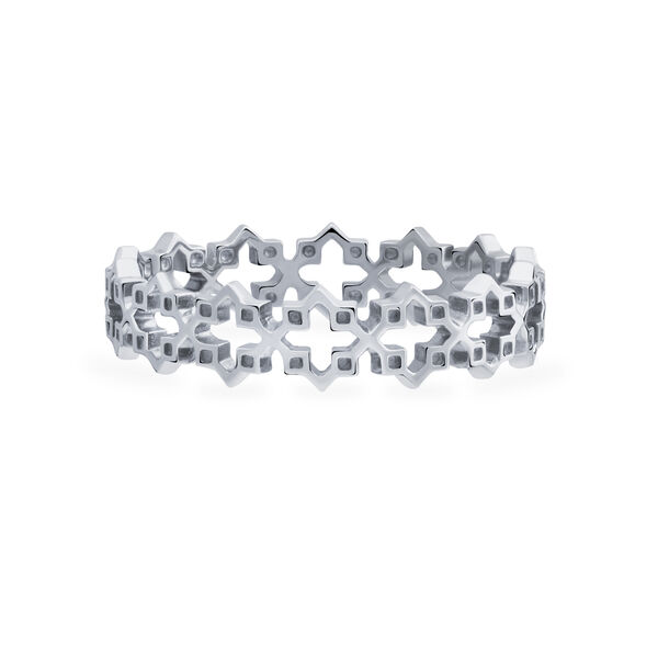 Silver Stackable Muse Ring