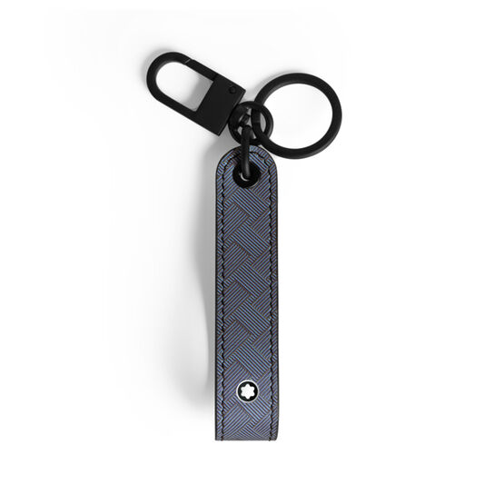 Extreme 3.0 Stainless Steel and Leather Key Ring image number 0