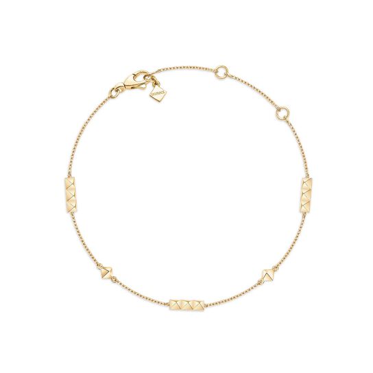 bijoux birks rock pearl yellow gold pixel station bracelet image number 0