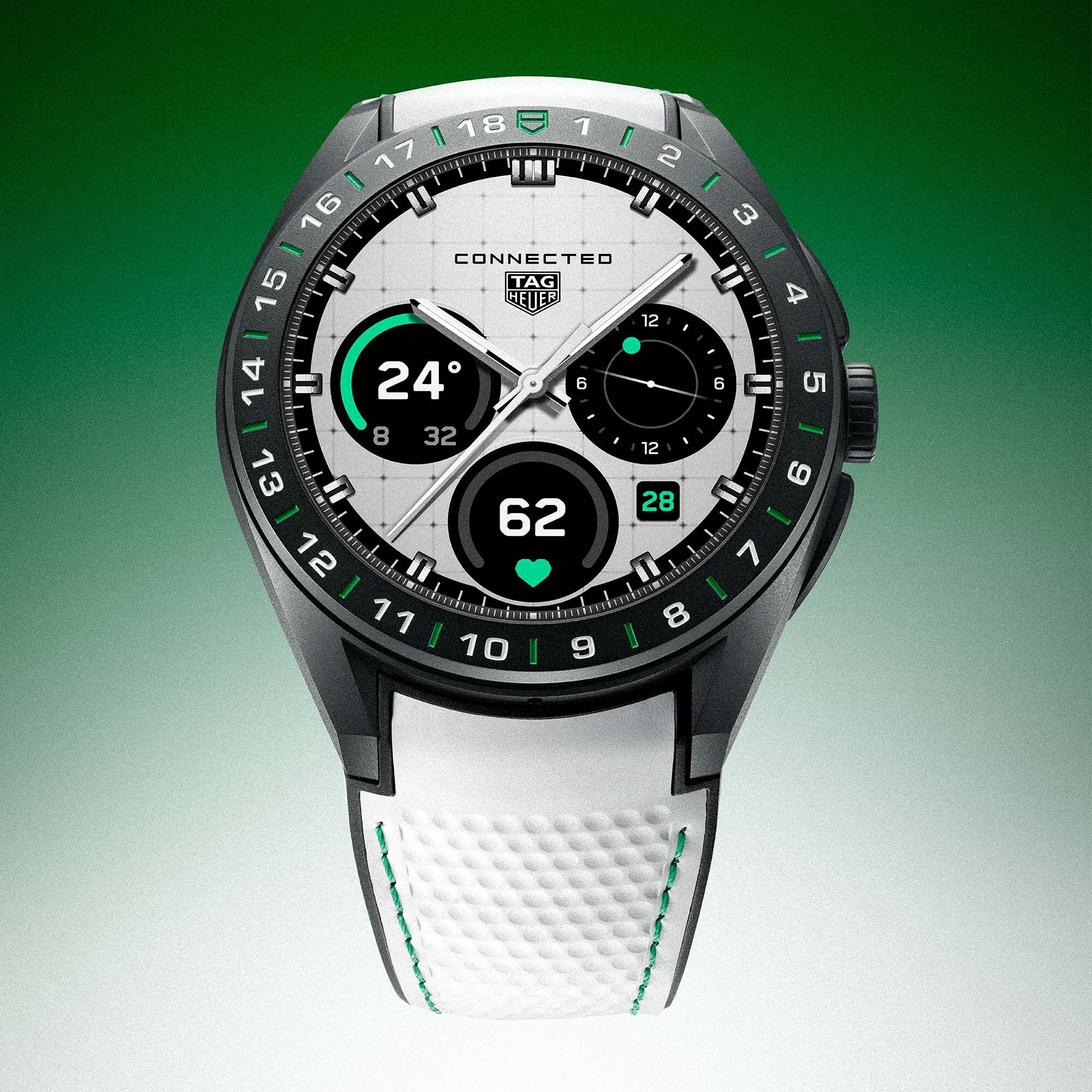 Connected Golf Edition Calibre E5 45 mm Titanium