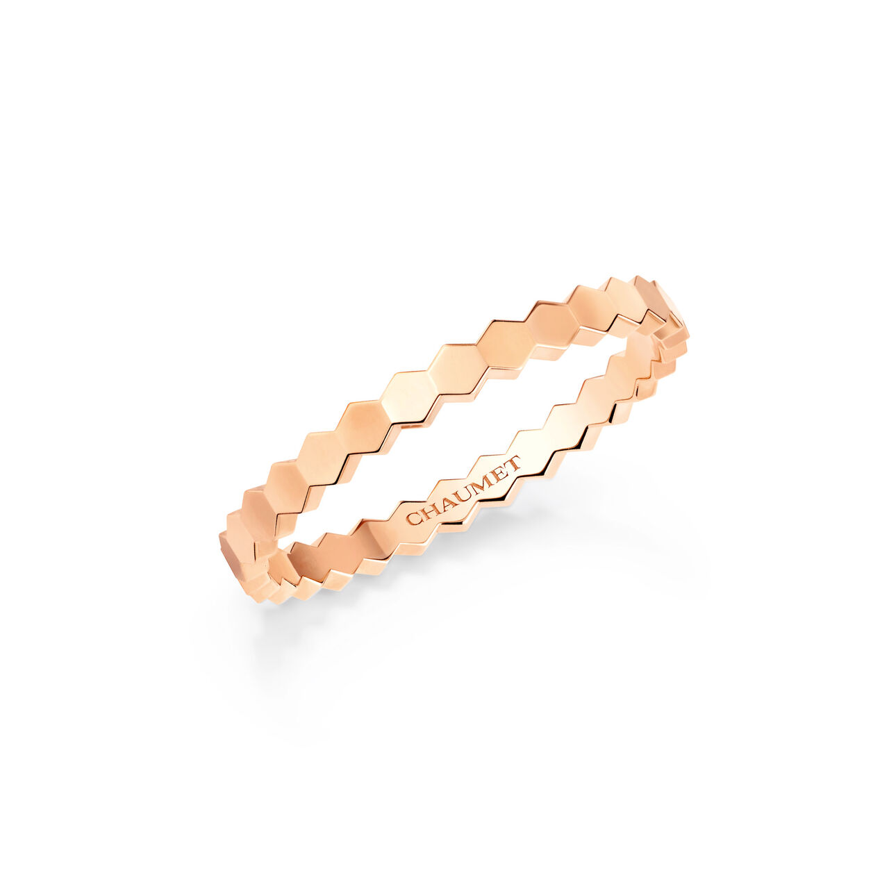 maison birks chaumet bee my love 2 5mm rose gold ring 081931 image number 0