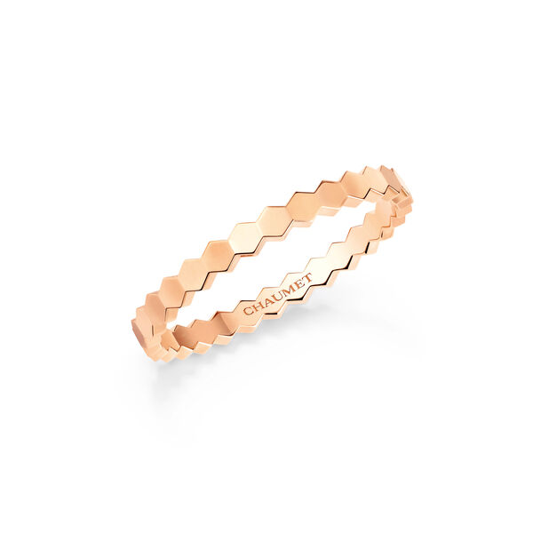 Bee My Love 2.5mm Rose Gold Ring