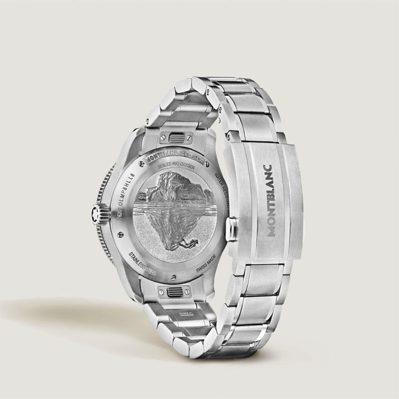 Montblanc 1858 Iced Sea 0 Oxygen Automatic 38 mm Stainless Steel image number 3