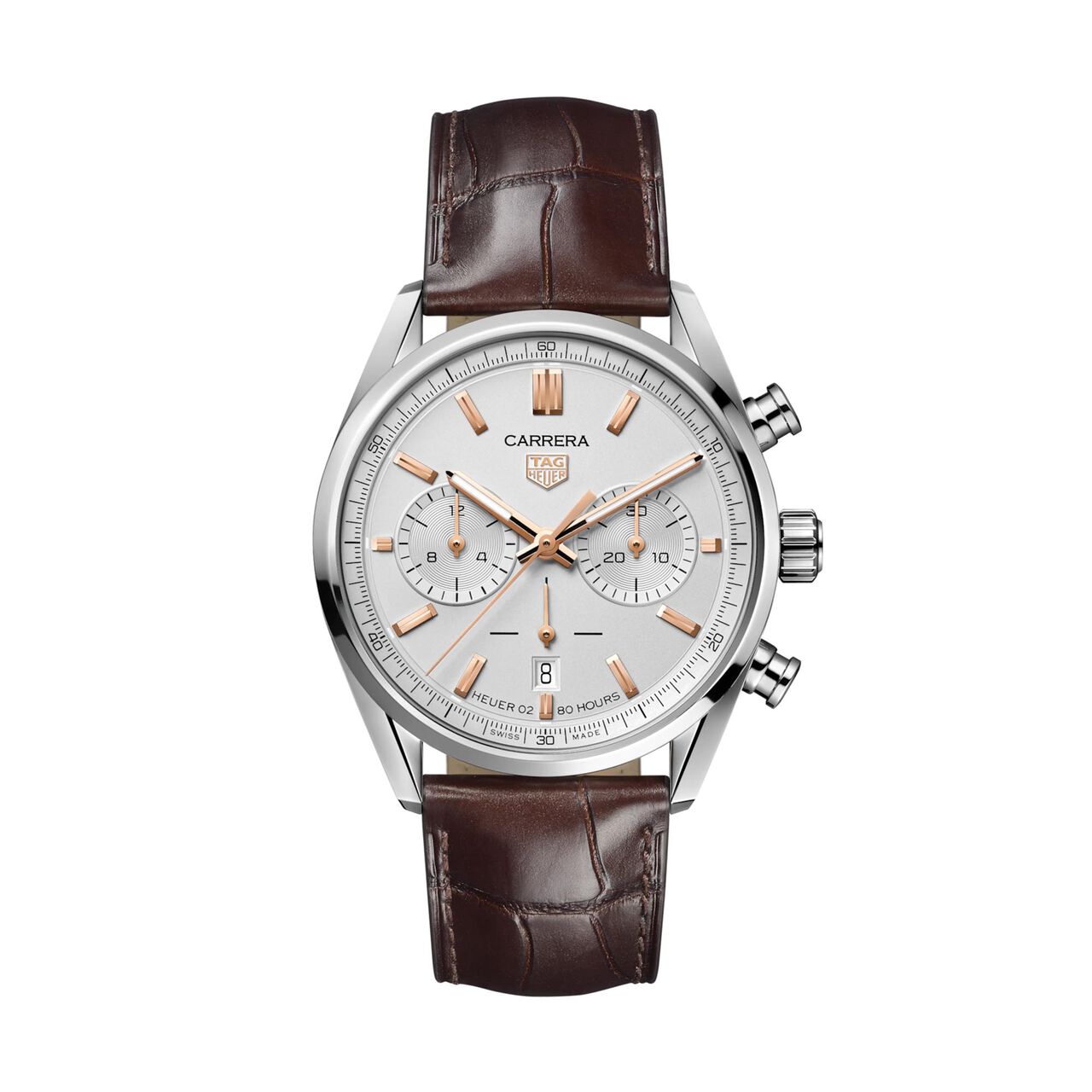 maison birks tag heuer carrera heuer 02 automatic chronograph steel 42mm cbn2013 fc6483 image number 0