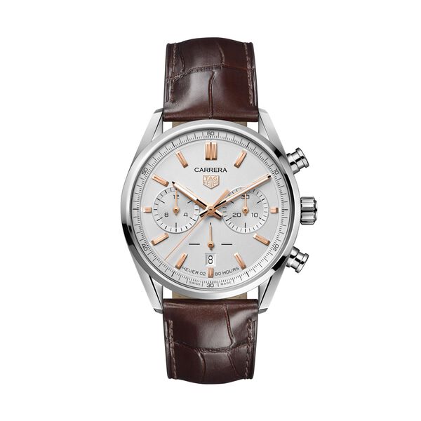 Carrera Automatic Chronograph 42 mm Stainless Steel