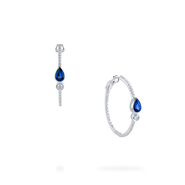 Anneaux en saphir et diamants