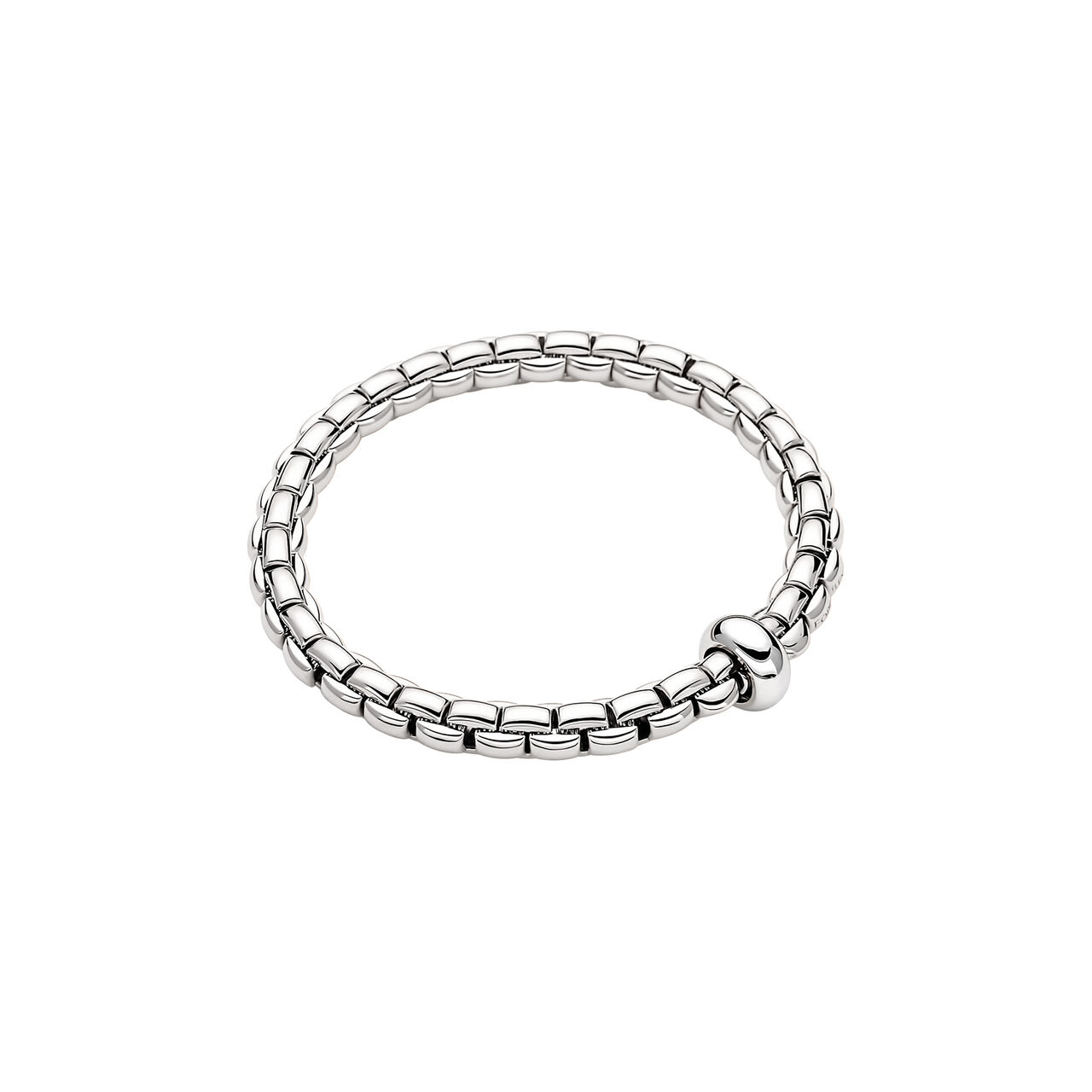 Eka  Medium Flex'it White Gold  Bracelet image number 0