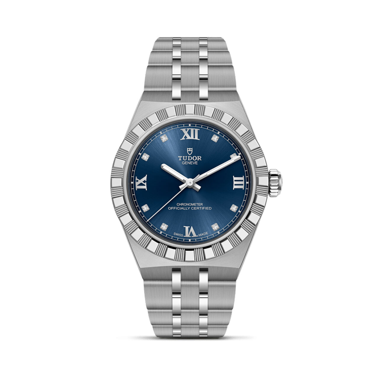 TUDOR Royal Automatic 30 mm Stainless Steel and Diamond image number 0