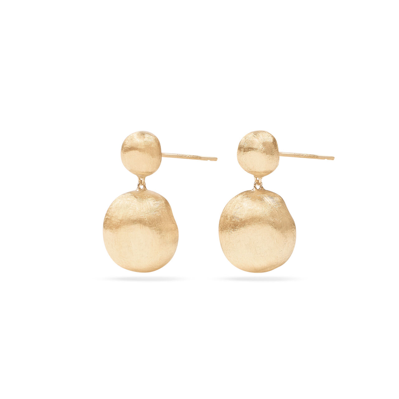 Marco Bicego Africa Yellow Gold Drop Earrings image number 2