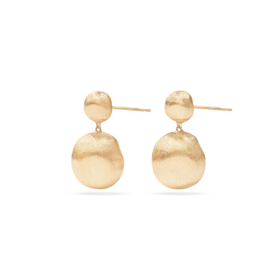 Marco Bicego Africa Yellow Gold Drop Earrings image number 2