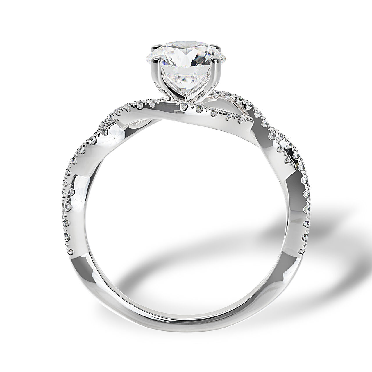 altr-lab-grown-diamond-round-solitaire-diamond-engagement-ring-with-twisted-band-zr1029e-126hd-d-side image number 2
