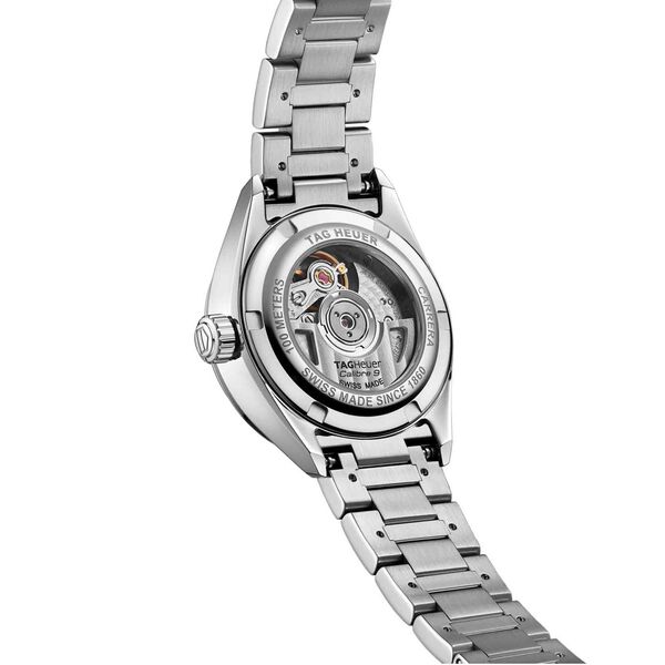 Carrera Automatic 29 mm Stainless Steel and Diamond