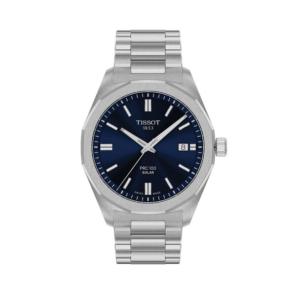 PRC 100 Solar Solar quartz 39 mm en acier inoxydable