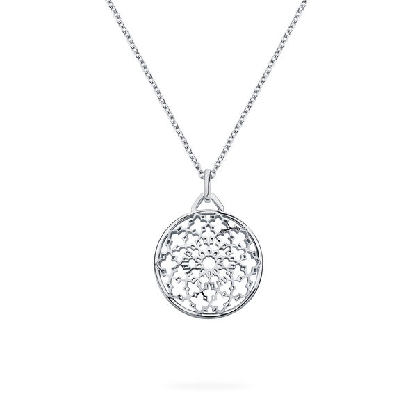 Pendantif medaillon en argent