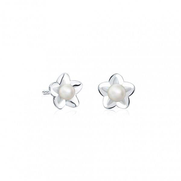 Boucles d’oreilles avec perles d’eau douce
