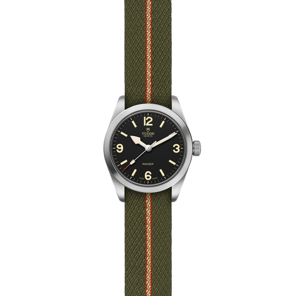 Ranger 36 mm automatique en acier inoxydable