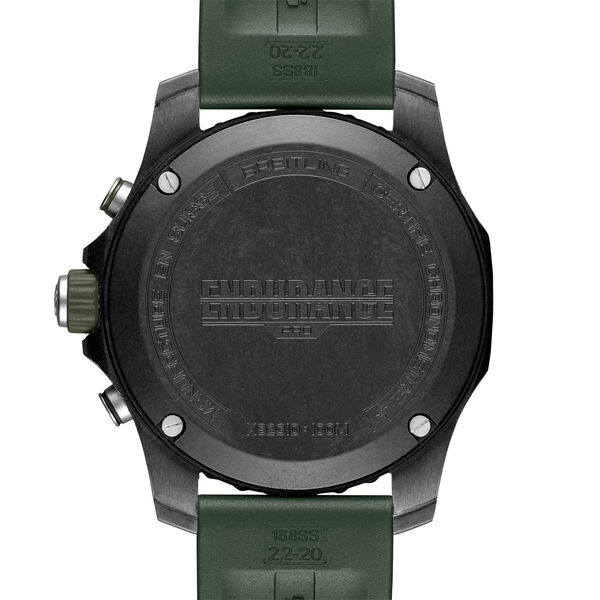 Professional Endurance Pro 44 acier - caoutchouc vert