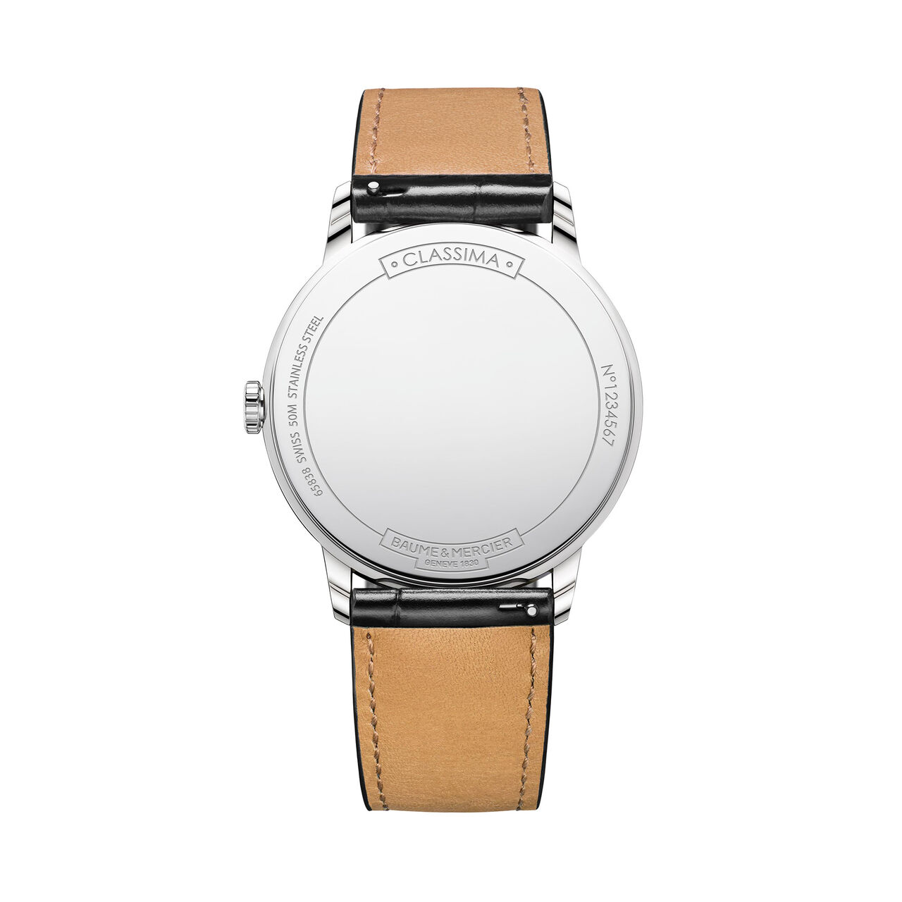 Classima 42 mm quartz en acier inoxydable image number 1