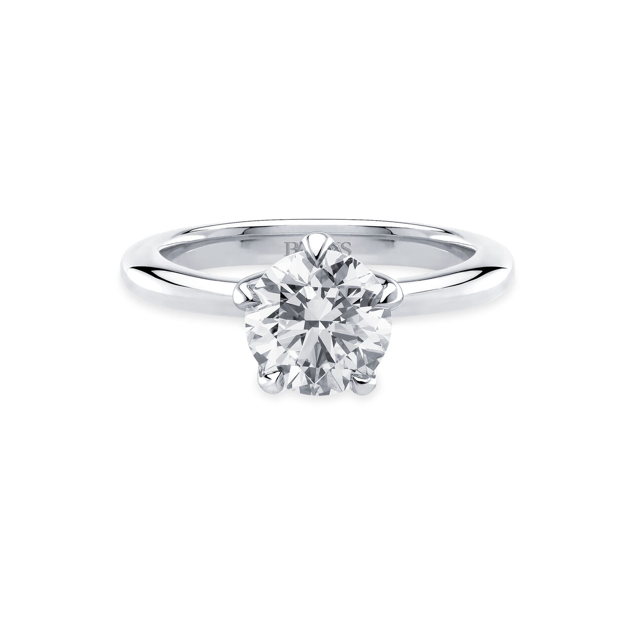 Birks North Star Bague de fiançailles à diamant solitaire rond image number 0