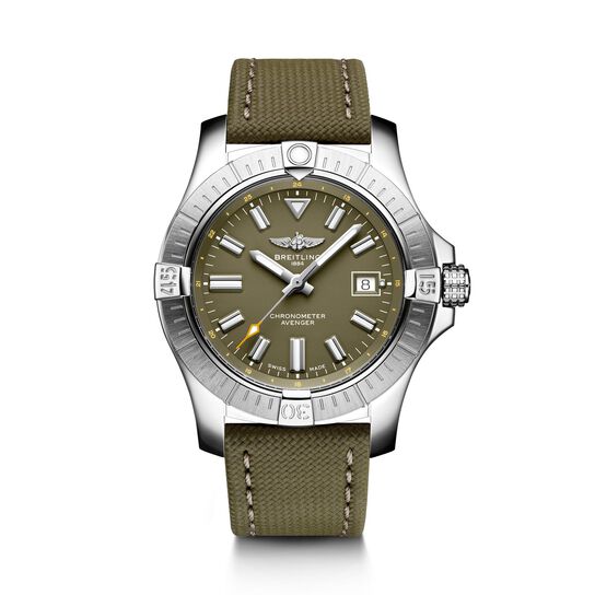 Breitling Avenger Automatic 43 Steel - Green A17318101L1X1 front image number 0