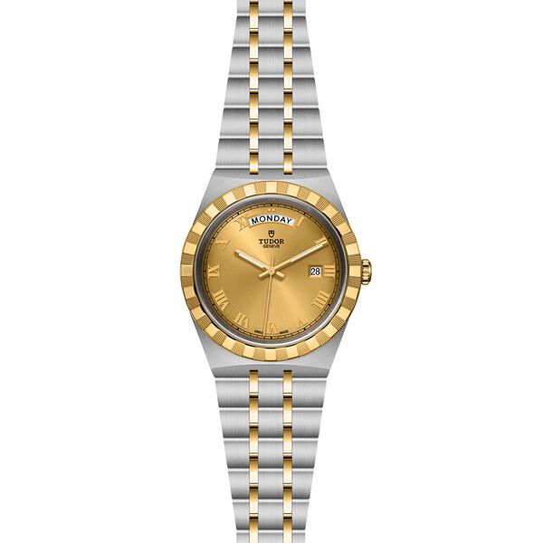 Royal Automatic Day-Date 41 mm Yellow Gold and Stainless Steel
