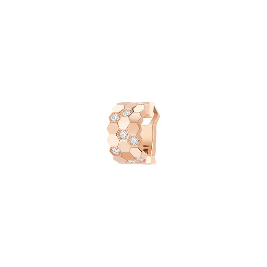 Chaumet Bee My Love Small Rose Gold and Diamond Single Cuff Earring 85609 image number 2