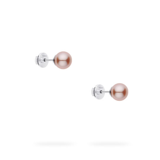 Birks Perles boucles d'oreilles en perles d'eau douce roses image number 2