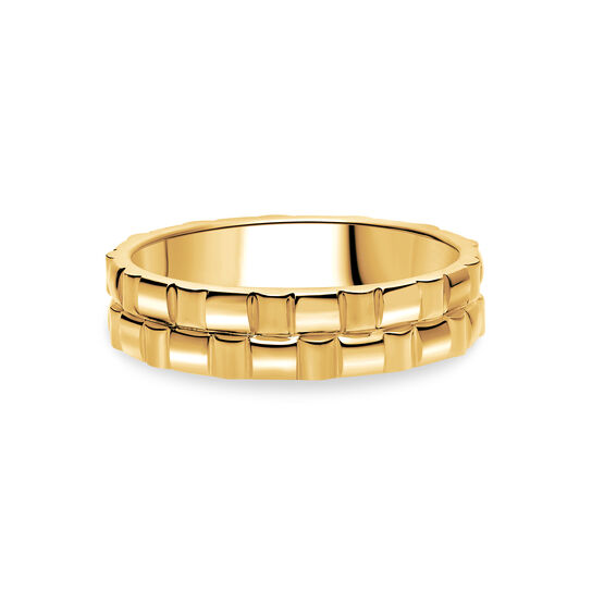 Birks Essentials Yellow Gold Men's Woven Ring image number 0
