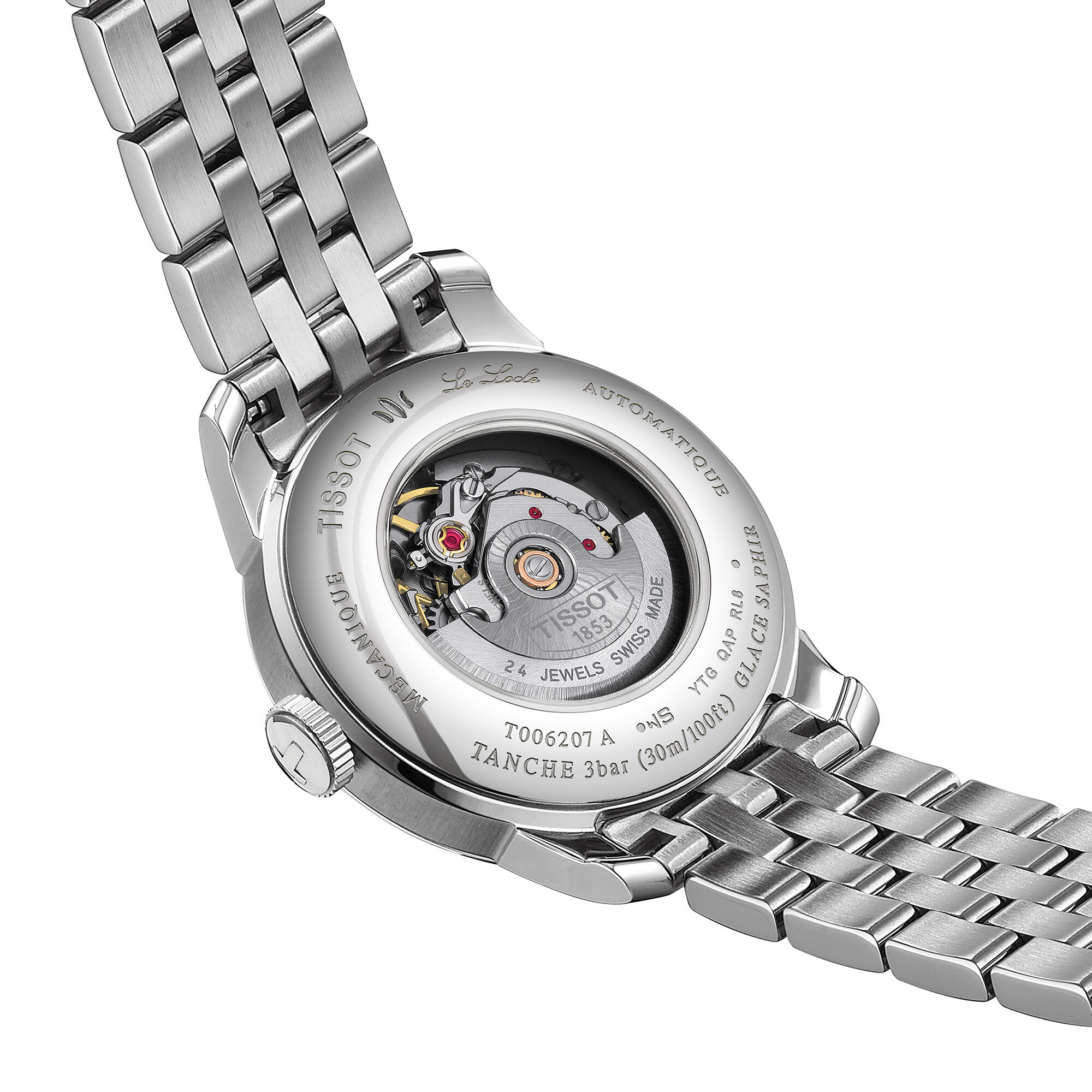 Le Locle 20th Anniversary Automatic 29 mm Stainless Steel and Diamond
