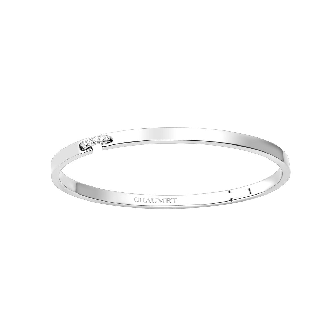 Chaumet Liens Évidence White Gold and Diamond Bangle 83354 image number 0