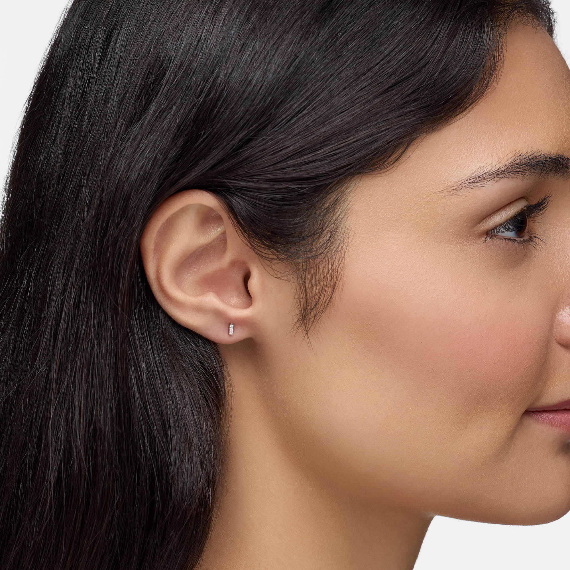 Diamond Rosée Du Matin Stud Earrings