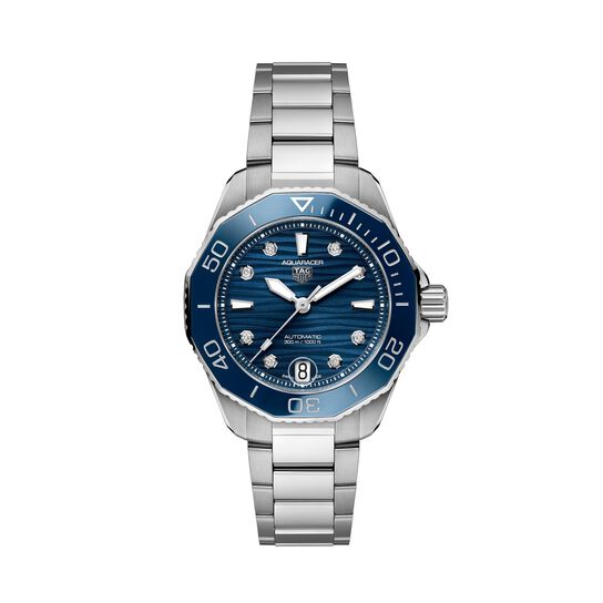 tag heuer aquaracer automatic steel 36mm wbp231b.ba0618 front image number 0