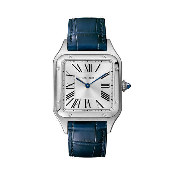 Santos-Dumont Large Model Quartz 43 mm Stainless Steel
