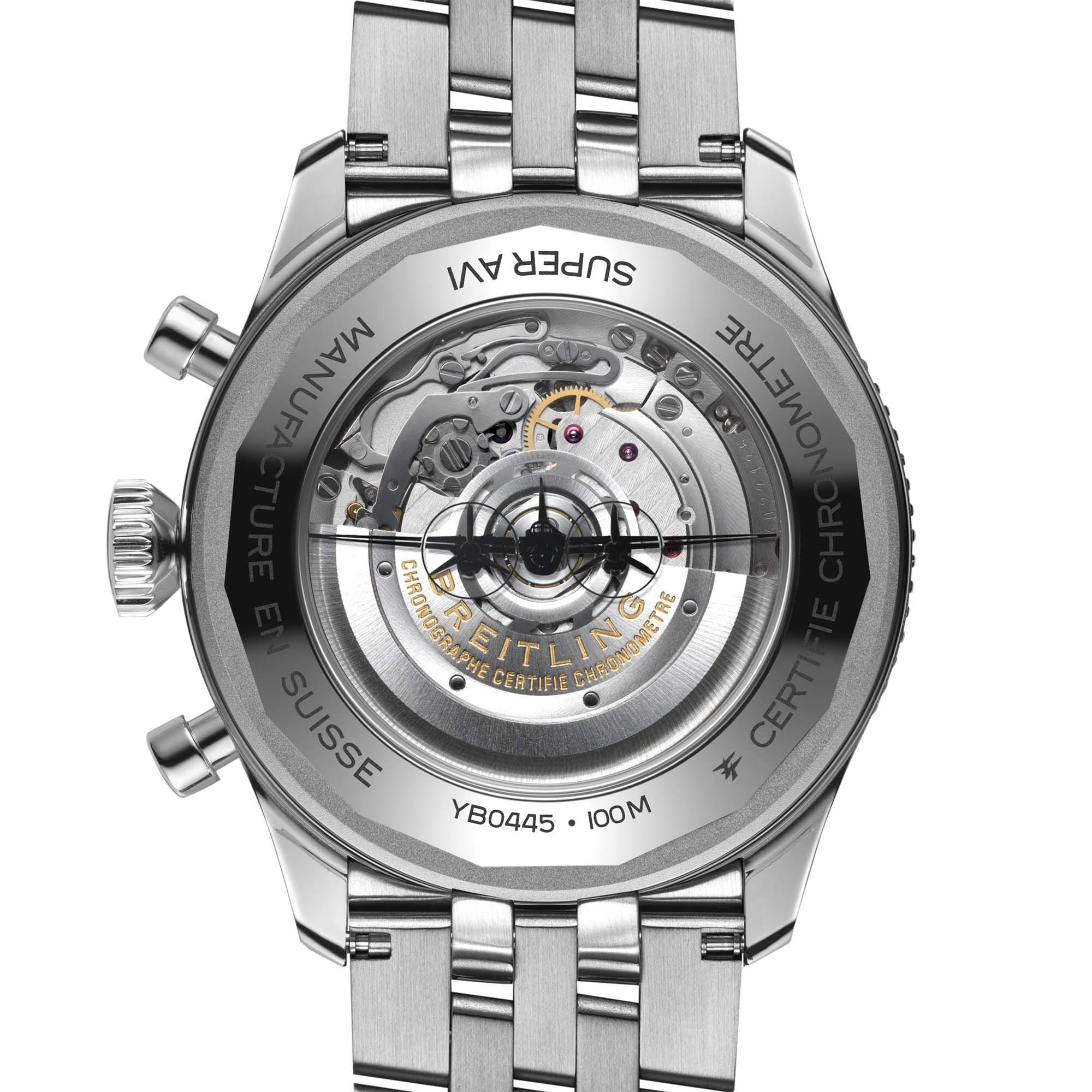 Super AVI Mosquito B04 Automatic Chronograph GMT 46 mm Stainless Steel